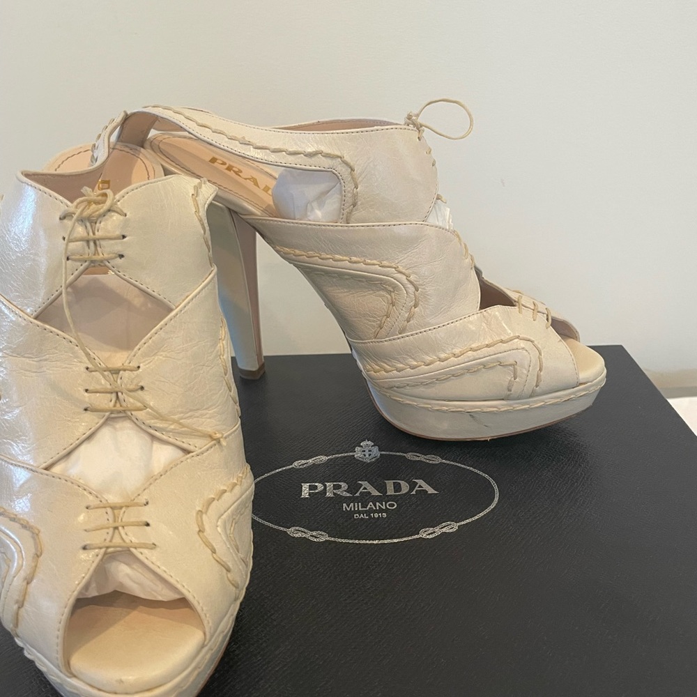 Prada Platform Heels